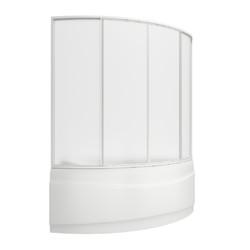 Шторка для ванны BAS Вектра, пластик