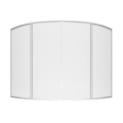 Шторка для ванны BAS Дрова, пластик