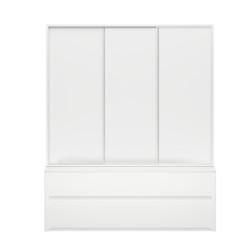 Шторка для ванны BAS Стайл, пластик