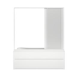 Шторка для ванны BAS Стайл, пластик