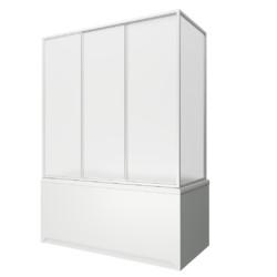 Шторка для ванны BAS Тесса, пластик