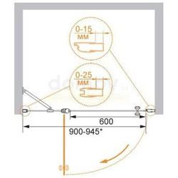 Душевая дверь Cezares TRIUMPH-B-12-90