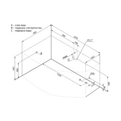 Акриловая ванна Aquanet Jersey 170x90 L