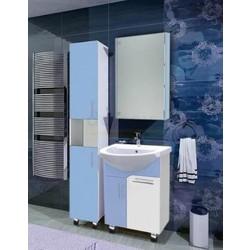 Шкаф-пенал напольный Triton Эконом 30 голубой