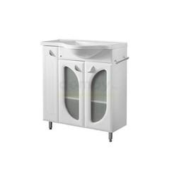 Тумба для умывальника Belux Лира 79 правая с держателем