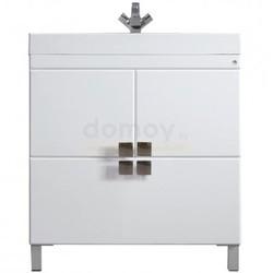 Тумба для умывальника Belux Импульс 60 с корзиной