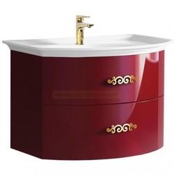 Тумба для умывальника Belux Версаль 89.9 бордовый 14
