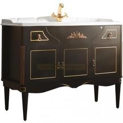 Тумба для умывальника Belux Верди 111 черный 39