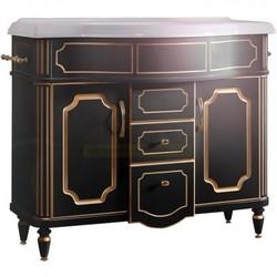 Тумба для умывальника Belux Каталония 104.5 черный 39