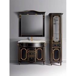 Тумба для умывальника Belux Каталония 104.5 черный 39