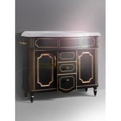 Тумба для умывальника Belux Каталония 104.5 черный 39