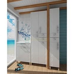 Шкаф-пенал Triton Кристи 60 правый с корзиной