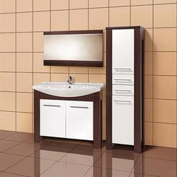 Тумба для умывальника Акваль Латте 105