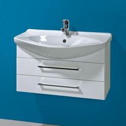 Тумба для умывальника Акваль Паола 80 с двумя шуфлядами