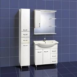 Тумба для умывальника Акваль Эмили 86 левая