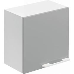 Шкаф подвесной в ванную Cersanit Nano Colours 41 серый