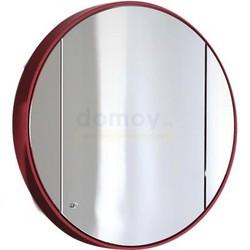 Зеркало-шкаф Belux Версаль 82x82 с подсветкой, бордовый 14