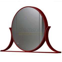 Зеркало-шкаф Belux Версаль 138x83 с подсветкой, бордовый 14