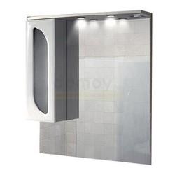 Зеркало-шкаф Belux Лира 80x101 с подсветкой, левый