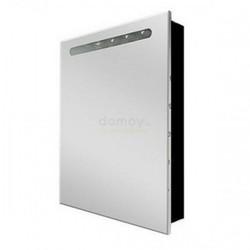 Зеркало-шкаф Roca Victoria Nord Black Edition 61x81 с подсветкой, левый