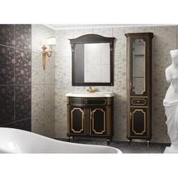 Зеркало Belux Каталония 107x105 с подсветкой, черный 39