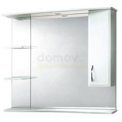 Зеркало-шкаф с полками Акваль Эмили 105x70, правый