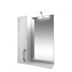 Зеркало-шкаф с полкой Triton Кристи 55x81 с подсветкой, левый