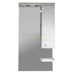 Зеркало-шкаф с полкой Aqwella Барселона 70x108, с подсветкой
