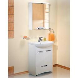 Зеркало-шкаф Aqwella Ультра Люкс 60x72 с подсветкой