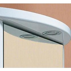 Зеркало-шкаф Aqwella Ультра Люкс 60x72 с подсветкой