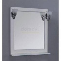Зеркало Акватон Жерона 105x92, белое серебро, без светильников