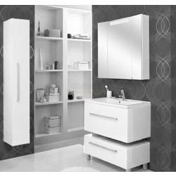 Зеркало-шкаф Акватон Мадрид 80x80, с подсветкой