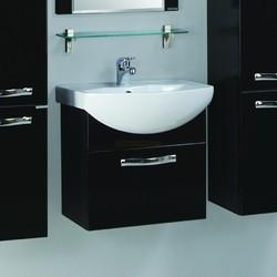 Тумба для умывальника Акватон Ария 50 черный