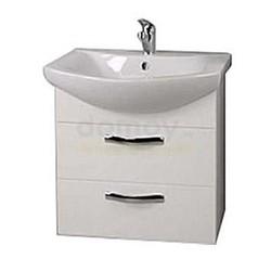 Тумба для умывальника Акватон Ария 50 М, белый