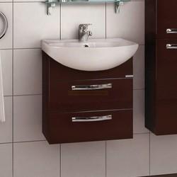 Тумба для умывальника Акватон Ария 65 М темно-коричневый