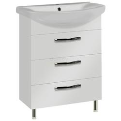 Тумба для умывальника Акватон Ария 65 Н, белый