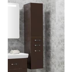 Шкаф-пенал подвесной Акватон Ария М 34 тёмно-коричневый