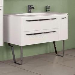 Тумба для умывальника Акватон Блент 2Б 80, белый