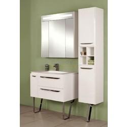 Тумба для умывальника Акватон Блент 2Б 80, белый