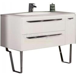 Тумба для умывальника Акватон Блент 2Б 80, белый