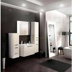 Тумба для умывальника Акватон Валенсия 75, белый жемчуг