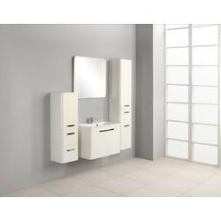 Тумба для умывальника Акватон Валенсия 110, белый жемчуг