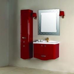 Тумба для умывальника Акватон Венеция 75 бордо темный