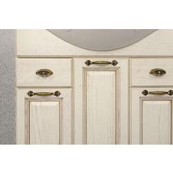 Тумба для умывальника Акватон Жерона 105 белое золото