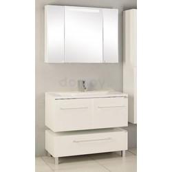 Тумба для умывальника Акватон Мадрид 120 М 2 ящика, белый