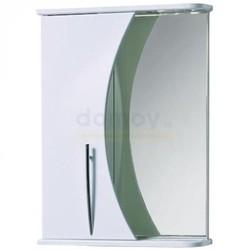 Зеркало-шкаф с полкой Акваль Палермо 50x69 левое