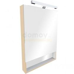 Зеркало-шкаф с полкой Roca The Gap 70x85, с подсветкой, бежевый