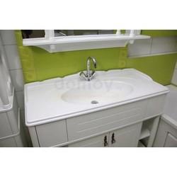 Зеркало с полками Belux Флоренция 109 с подсветкой, белый 18