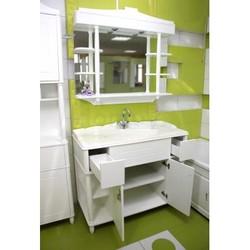 Зеркало с полками Belux Флоренция 109 с подсветкой, белый 18