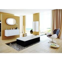 Тумба с умывальником Aqwella Clarberg Dune 120, подвесная